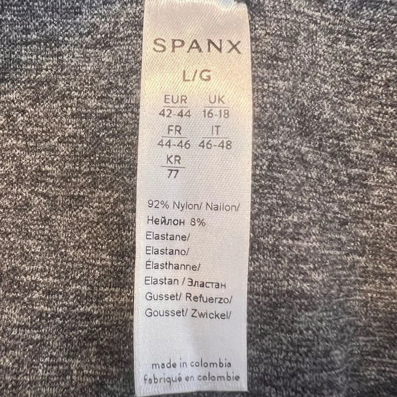 Spanx Marled Seamless Leggings Full Length. Size Large. - Picture 2 of 10